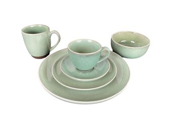 Tasse et soucoupe Gemeo Hamuza Verde 180ml 3