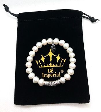 GS Impérial® | Bracelet de perles pour femme | Bracelet de perles | Bracelet de perles d'eau douce | Bracelet de perles pour femmes_5 1