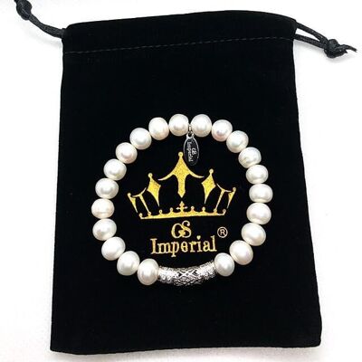 GS Imperial® | Braccialetto di perle da donna | Braccialetto di perle | Braccialetto di perle d'acqua dolce | Braccialetto di perle da donna_5