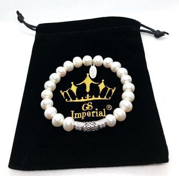 GS Impérial® | Bracelet de perles pour femme | Bracelet de perles | Bracelet de perles d'eau douce | Bracelet de perles pour femmes_5 2