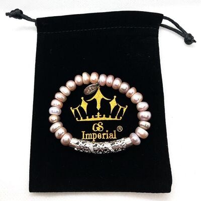 GS Imperial® | Braccialetto di perle da donna | Braccialetto di perle | Braccialetto di perle d'acqua dolce | Braccialetto di perle per le donne_8