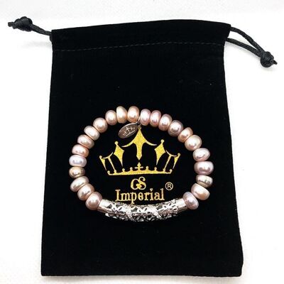GS Imperial® | Braccialetto di perle da donna | Braccialetto di perle | Braccialetto di perle d'acqua dolce | Braccialetto di perle per le donne_9