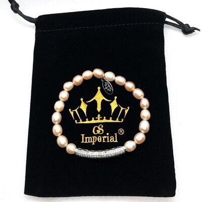 GS Imperial® | Braccialetto di perle da donna | Braccialetto di perle | Bracciale donna con perle d'acqua dolce |_11