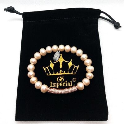 GS Imperial® Damenarmband Discokugel | Naturstein Armband Damen | Mädchenarmband_22
