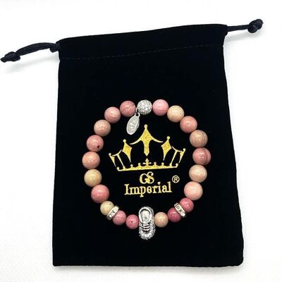 GS Imperial® Ladies Bracelet Disco Ball | Natural Stone Bracelet Women | Girls Bracelet_23