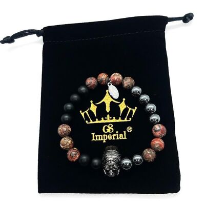 Bracelet GS Imperial® pour femme | Bracelet Fille Avec Perles Agate_30
