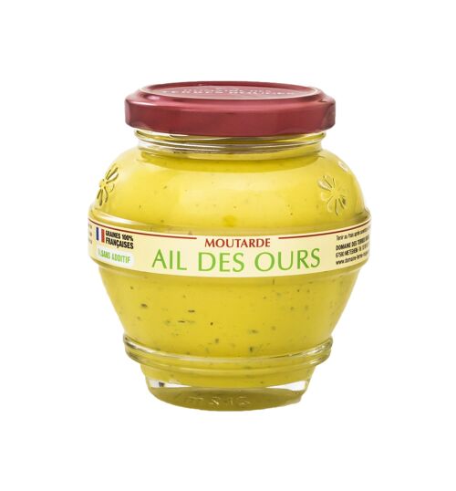 Moutarde à l'Ail des Ours 100% graines françaises sans additif 200g