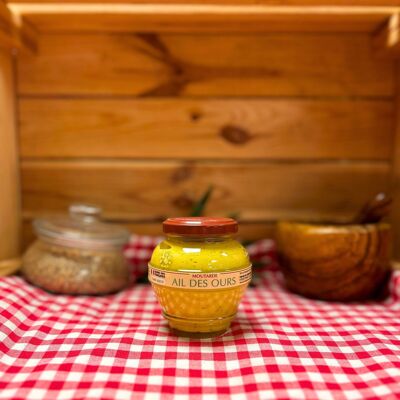 Moutarde à l'Ail des Ours 100% graines françaises sans additif 200g