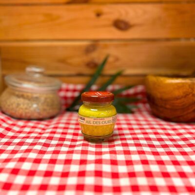 Moutarde à l'Ail des Ours 100% graines françaises sans additif 55g