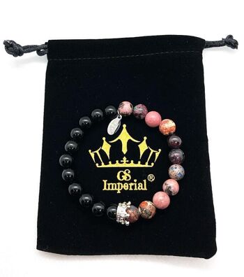Bracelet Bouddha GS Imperial® pour femme | Bracelet Bouddha en pierre naturelle Femme | Bracelet chakra dames_103 1