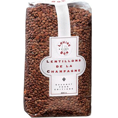 Lentils from Champagne bag