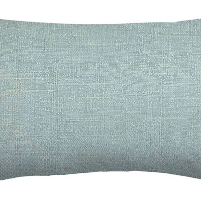 Harmony Contrast Duck Egg and Taupe Plain Pillow Cover Only 60*40 cm