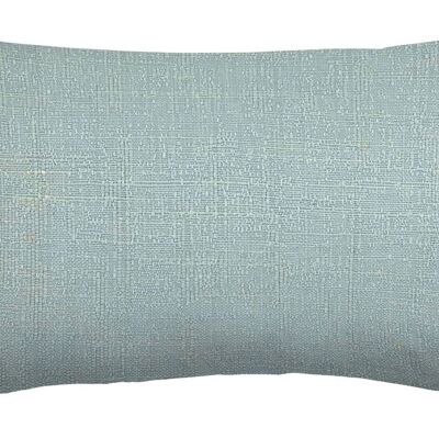 Harmony Contrast Duck Egg and Taupe Plain Pillow Polyster filler 60*40 cm