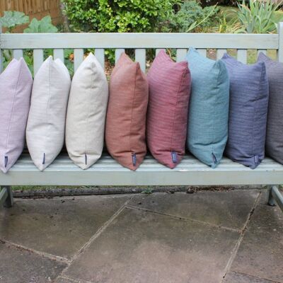 Harmony Contrast Teal and Sage Green Plain Cushions Cover Only 43*43cm