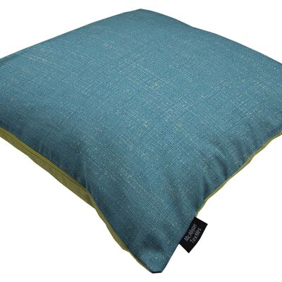 Harmony Contrast Teal and Sage Green Plain Cushions Cover Only 60*60cm