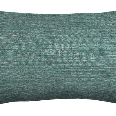 Harmony Contrast Teal and Sage Green Plain Cushions Polyester Filler 60*40cm