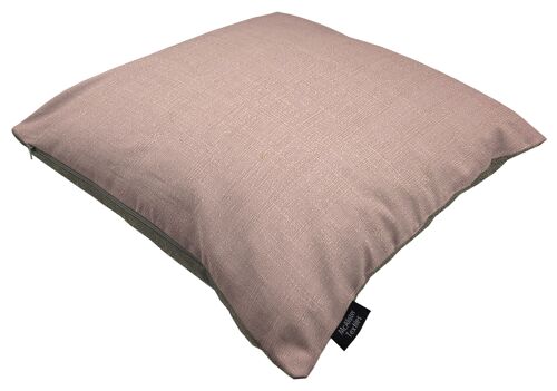 Harmony Contrast Blush Pink and Grey Plain Cushions Polyester Filler 49*49cm