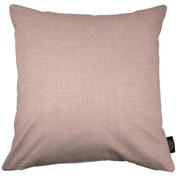 Coussins unis Harmony Contrast Blush Rose et Gris Remplissage Polyester 60*60cm 2