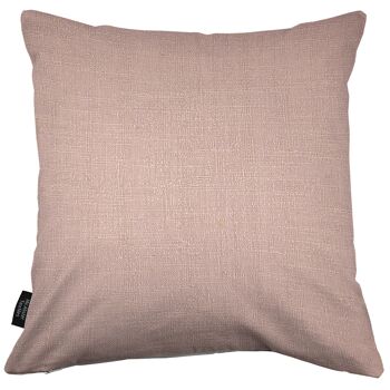 Coussins unis Harmony Contrast gris tourterelle et rose rembourrage en polyester 49 * 49cm 3