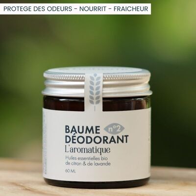 Baume Dédorant bio L’Aromatique 60 g