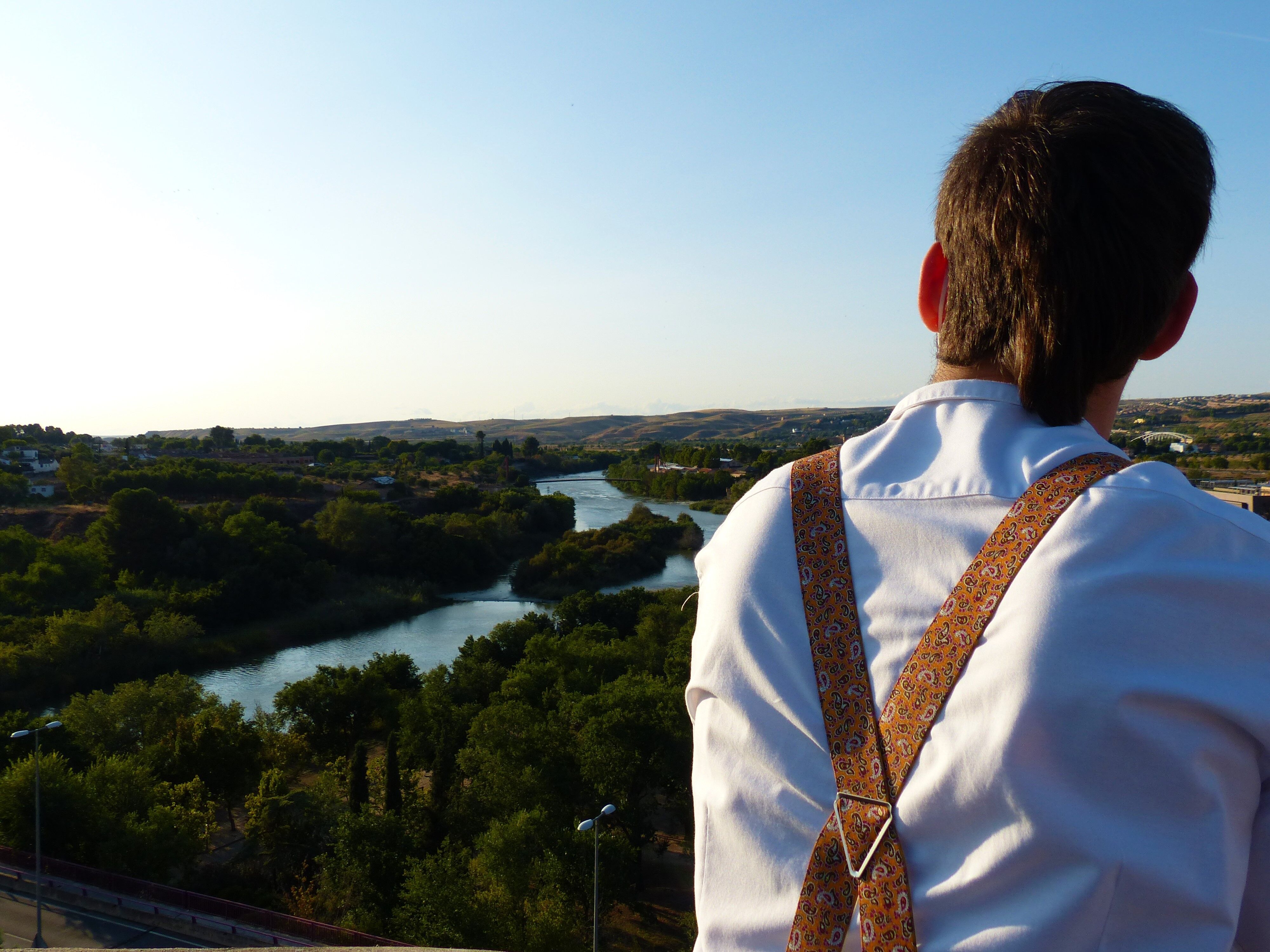 Bande élastique à imprimé cachemire.