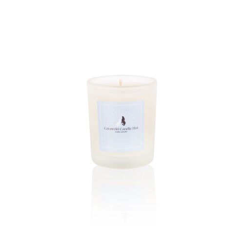 Dark Amber and Sandalwood Votive Candle