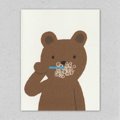 CHARACTER | Brushing Bear