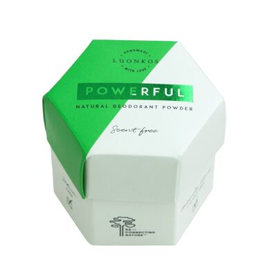 LUONKOS Potente Desodorante en Polvo Natural