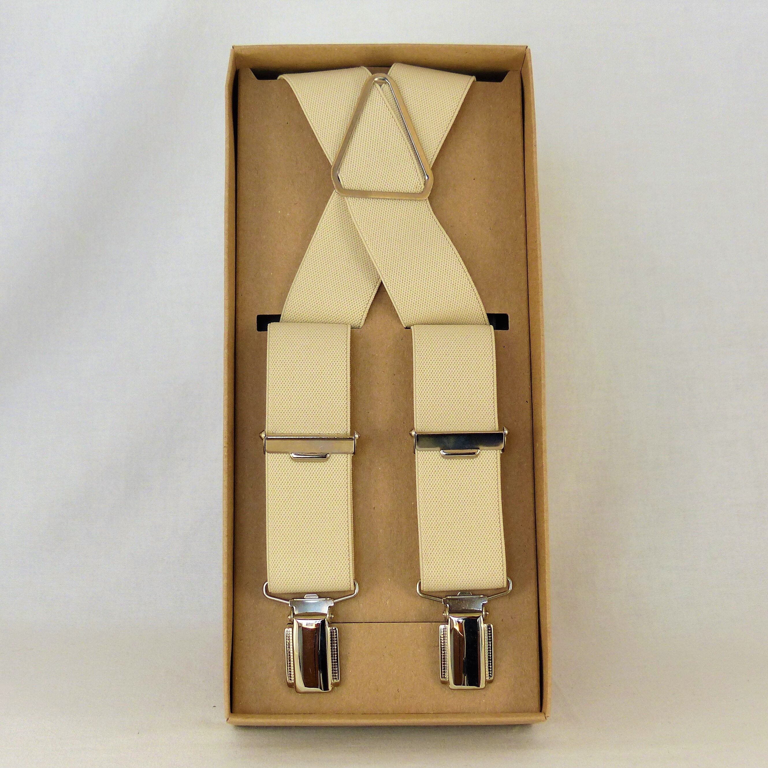 Ecru Gummiband, 3cm.