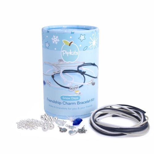 Snow Days Friendship Charm Bracelet Kit