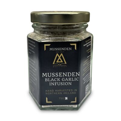 Infusión de sal marina y ajo negro de Mussenden - Bolsa compostable de 110 g