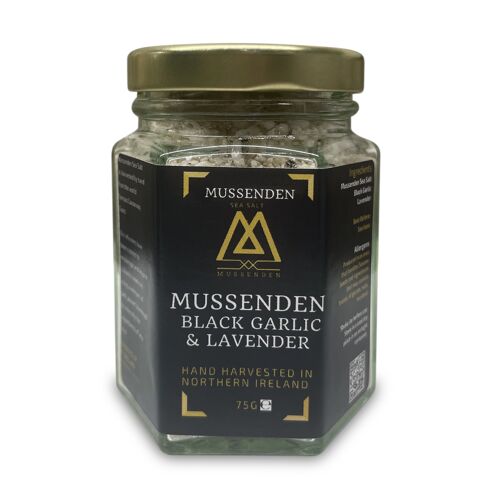 Mussenden Sea Salt & Black Garlic and Lavender Sea Salt