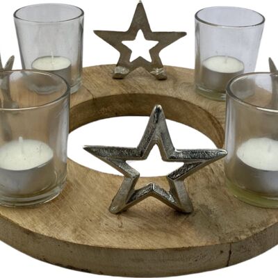 Tea light holder - Christmas star | ø 30 cm