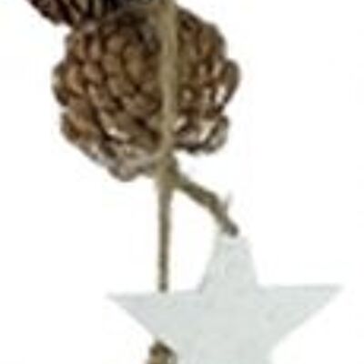 Guirnalda de decoración navideña - Garland Pinecone star