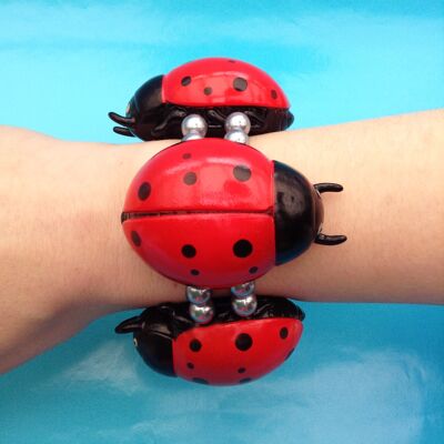 bracelet ladybug large