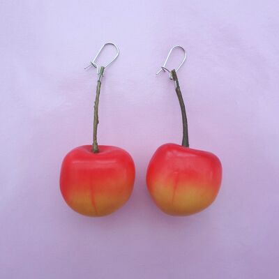 earring cherry yellow