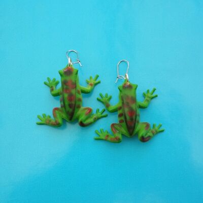 earring frog colors