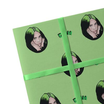 2 Sheets Duh Wrapping Paper