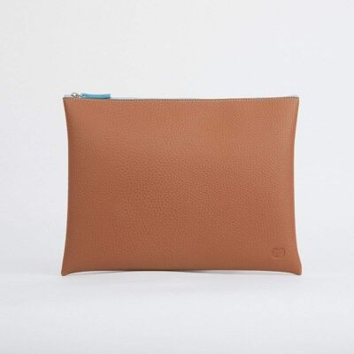 Tawny Large Pouch - Tan
