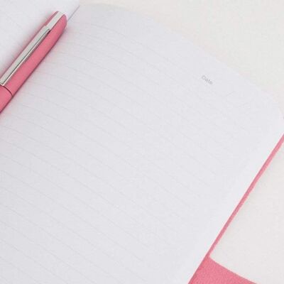 A5 Nicobar Notebook - Pink / Pink