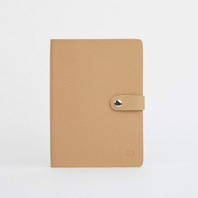 A5 Nicobar Notebook - Sandy Beige / Green