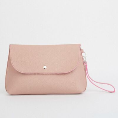 Dusky Clutch Bag - Pink