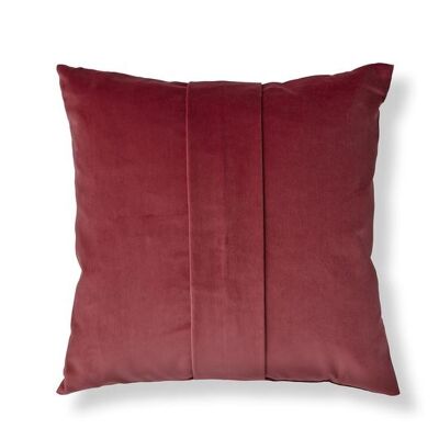 Red velvet cushion