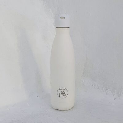 PTR self-cleaning bottle - pearl white