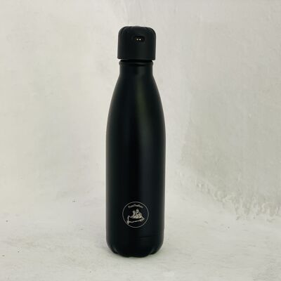 PTR self-cleaning bottle - frosted black