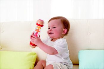 Hape - Jouet en bois - Baton de pluie rouge 2