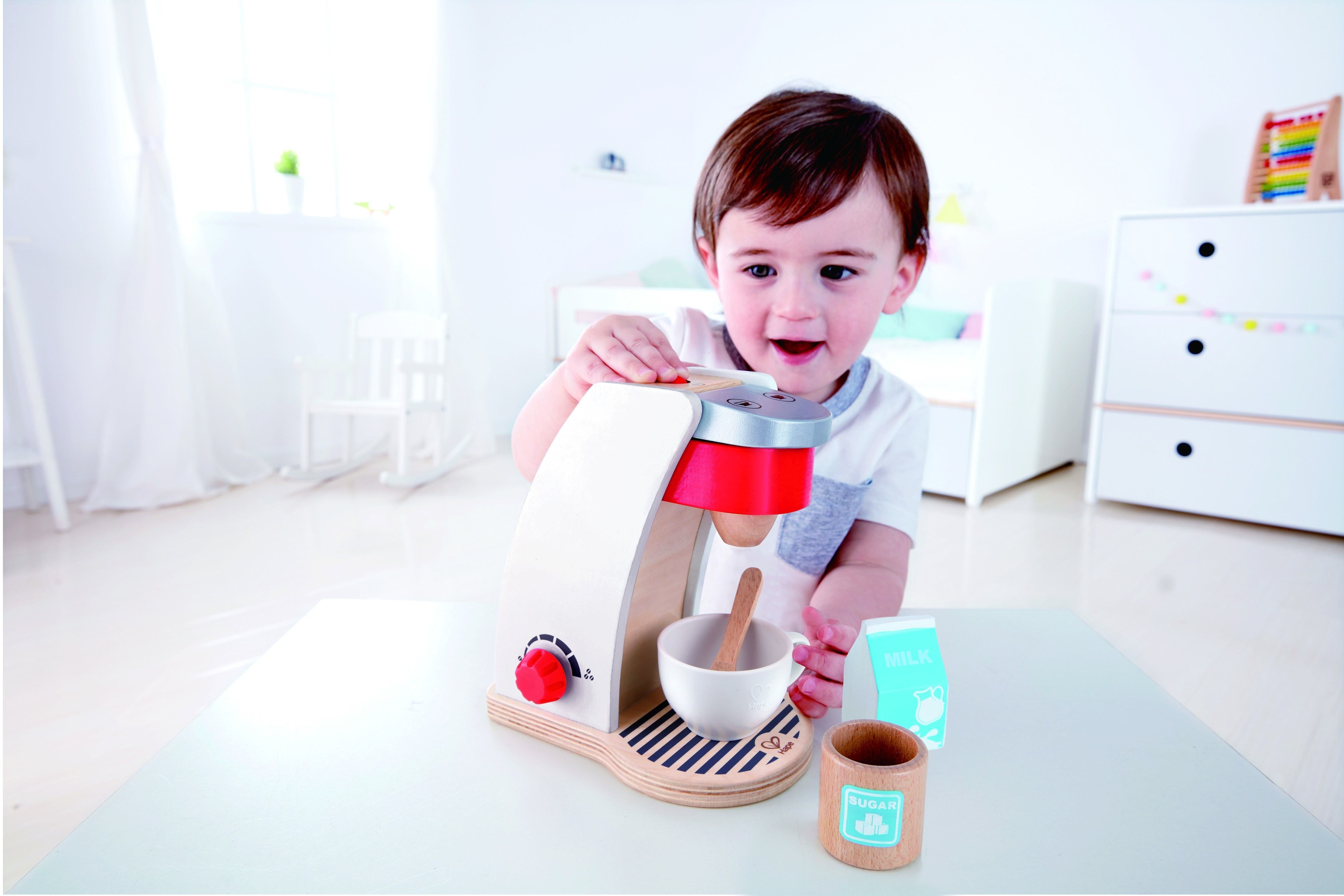 Hape - Holzspielzeug - Kaffeemaschine