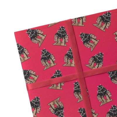 2 Sheets WAP Christmas Wrapping Paper