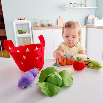 Hape - Jouet - Panier de légumes pour enfants 2