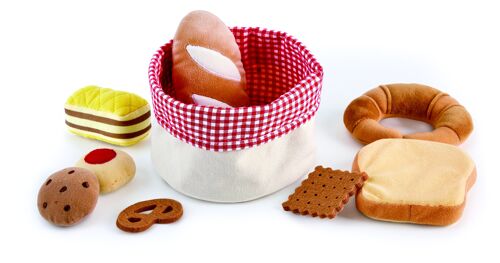 Hape - Jouet - Panier de pains pour enfants et gateaux